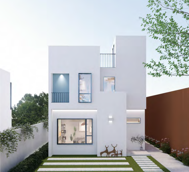 Two-storey modular house